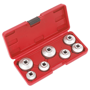 Sealey VS7008 Oil Filter Cap Wrench Set 7pc - VS7008 - Sealey Tools UK - Trade Counter Direct
