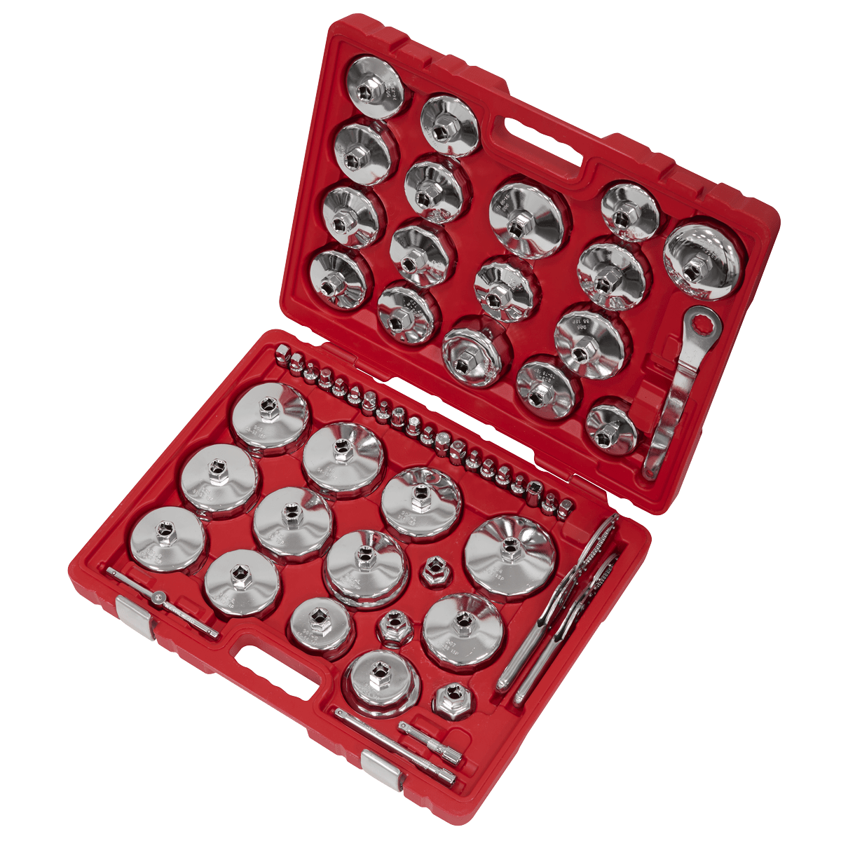 Sealey VS7014 Master Oil Filter Set 58pc - VS7014 - Sealey Tools UK - Trade Counter Direct
