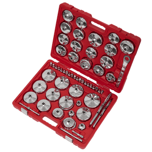 Sealey VS7014 Master Oil Filter Set 58pc - VS7014 - Sealey Tools UK - Trade Counter Direct