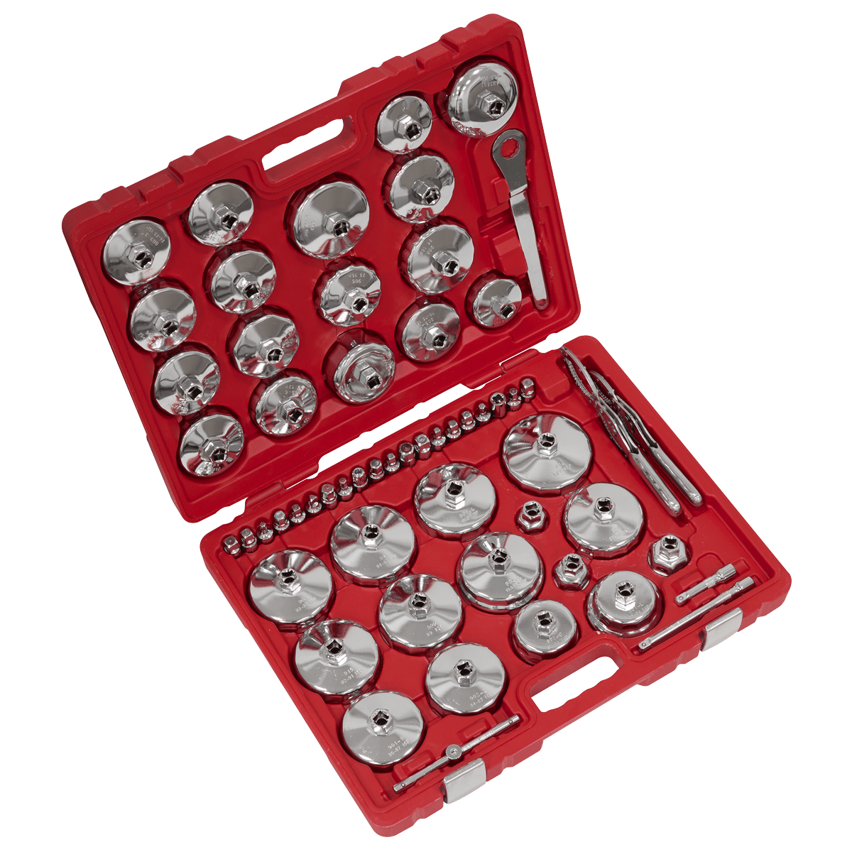 Sealey VS7014 Master Oil Filter Set 58pc - VS7014 - Sealey Tools UK - Trade Counter Direct