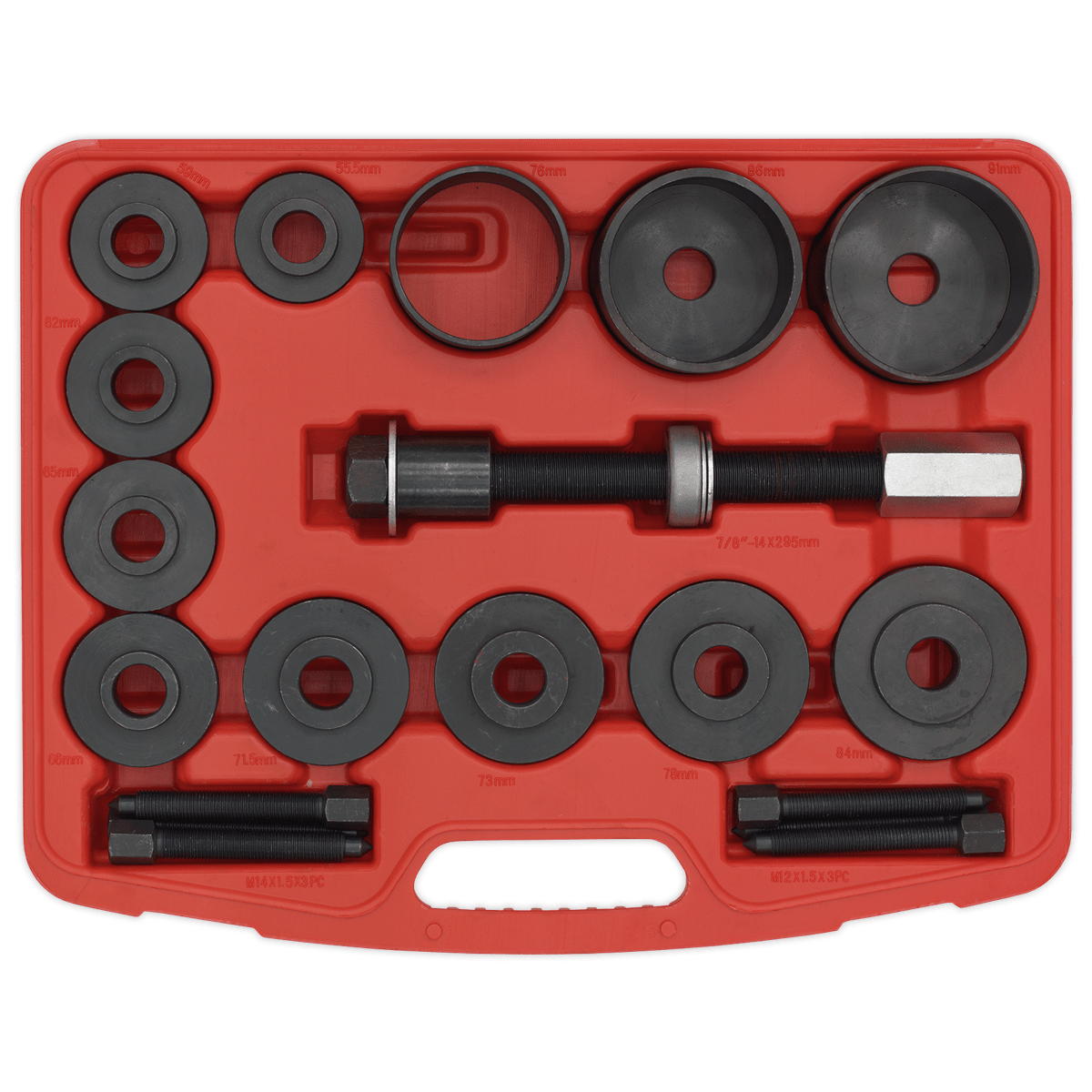 Sealey VS7021 Wheel Bearing Removal/Installation Kit - VS7021 - Sealey Tools UK - Trade Counter Direct