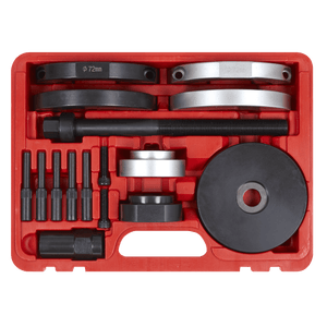 Sealey VS7029 Front Wheel Bearing GEN2 Removal/Installation Kit 72mm – Audi/Seat/Skoda/VW - VS7029 - Sealey Tools UK - Trade Counter Direct