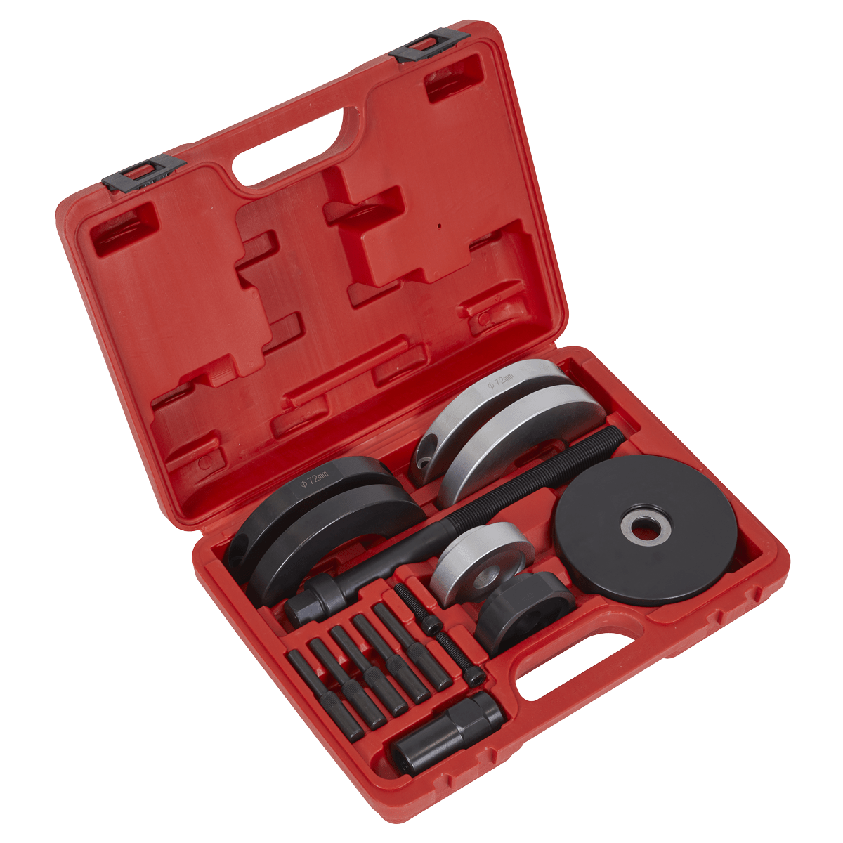 Sealey VS7029 Front Wheel Bearing GEN2 Removal/Installation Kit 72mm – Audi/Seat/Skoda/VW - VS7029 - Sealey Tools UK - Trade Counter Direct