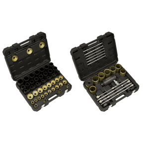 Sealey VS7034 Hydraulic Bush & Bearing Removal/Installation Kit 18 Tonne - VS7034 - Sealey Tools UK - Trade Counter Direct