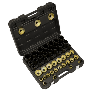 Sealey VS7034 Hydraulic Bush & Bearing Removal/Installation Kit 18 Tonne - VS7034 - Sealey Tools UK - Trade Counter Direct
