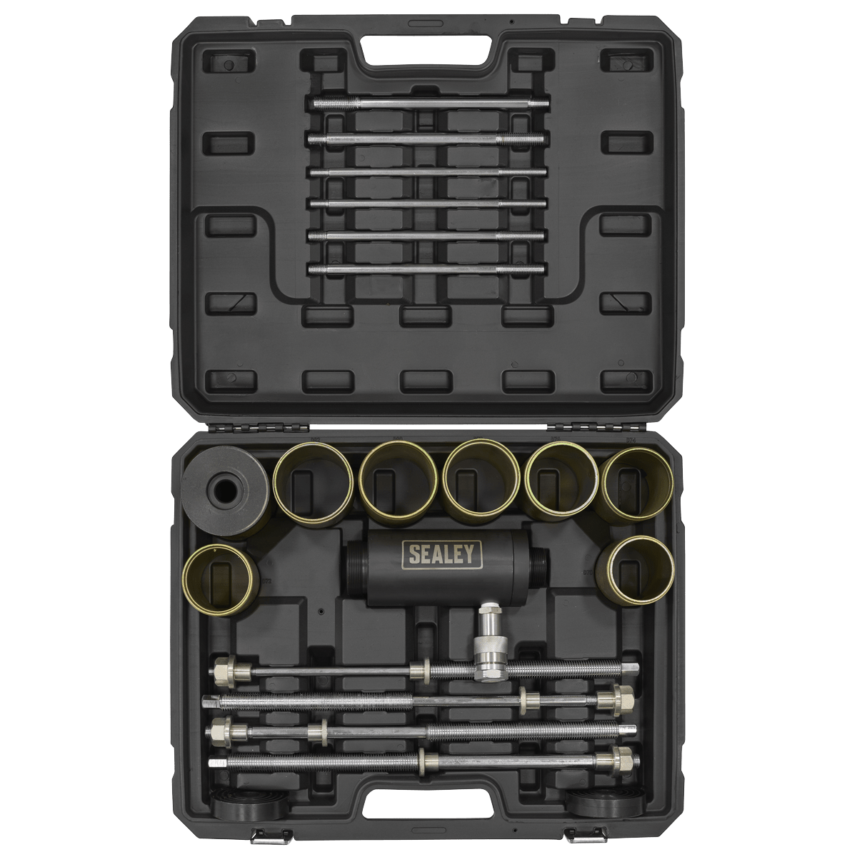 Sealey VS7034 Hydraulic Bush & Bearing Removal/Installation Kit 18 Tonne - VS7034 - Sealey Tools UK - Trade Counter Direct