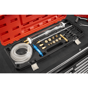 Sealey VS7095 Transmission Oil Refilling Pump & Adaptor Kit for VAG 18pc - VS7095 - Sealey Tools UK - Trade Counter Direct