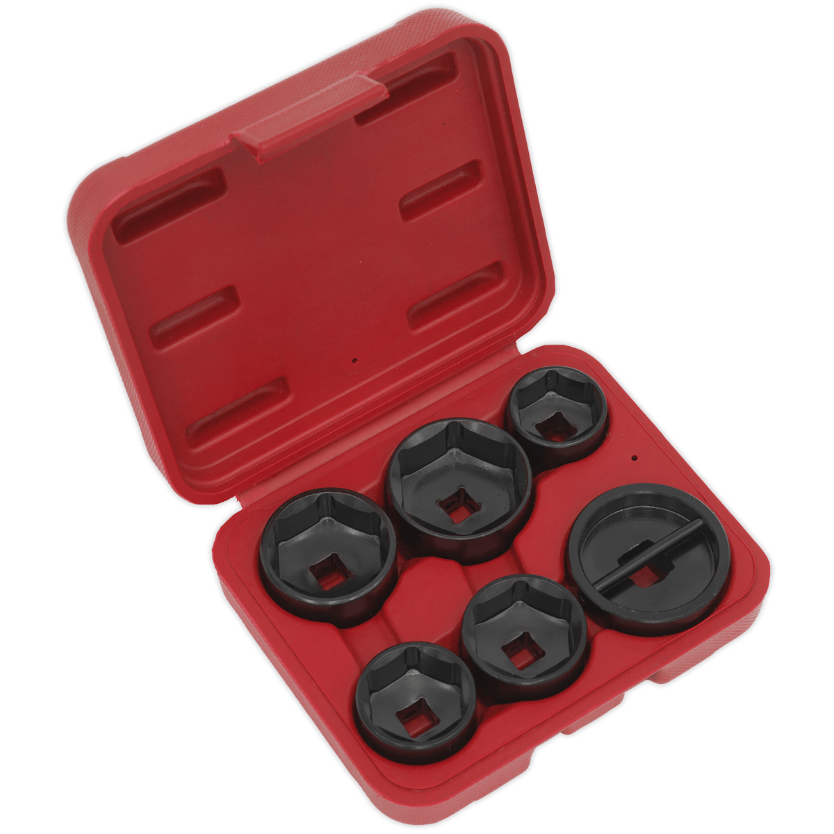 Sealey VS7103 Oil Filter Cap Wrench Set 6pc - VS7103 - Sealey Tools UK - Trade Counter Direct