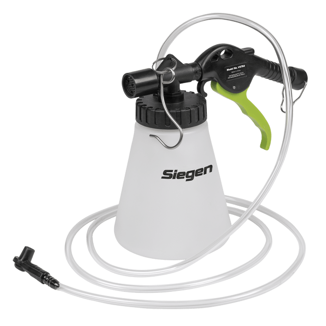 Sealey VS750 Siegen Pneumatic Vacuum Brake & Clutch Bleeder 750ml - VS750 - Sealey Tools UK - Trade Counter Direct
