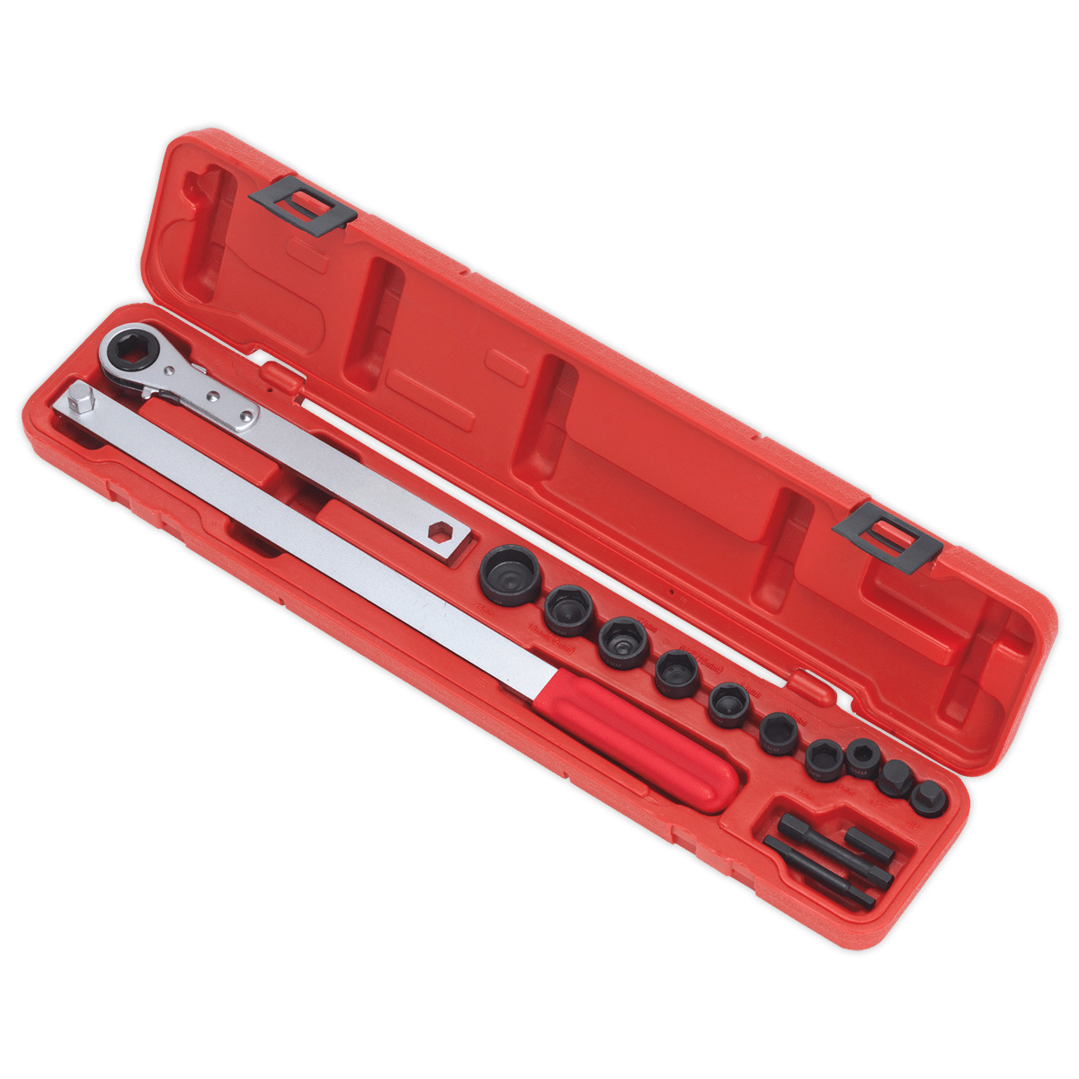 Sealey VS784 Ratchet Action Auxiliary Belt Tension Tool Kit - VS784 - Sealey Tools UK - Trade Counter Direct