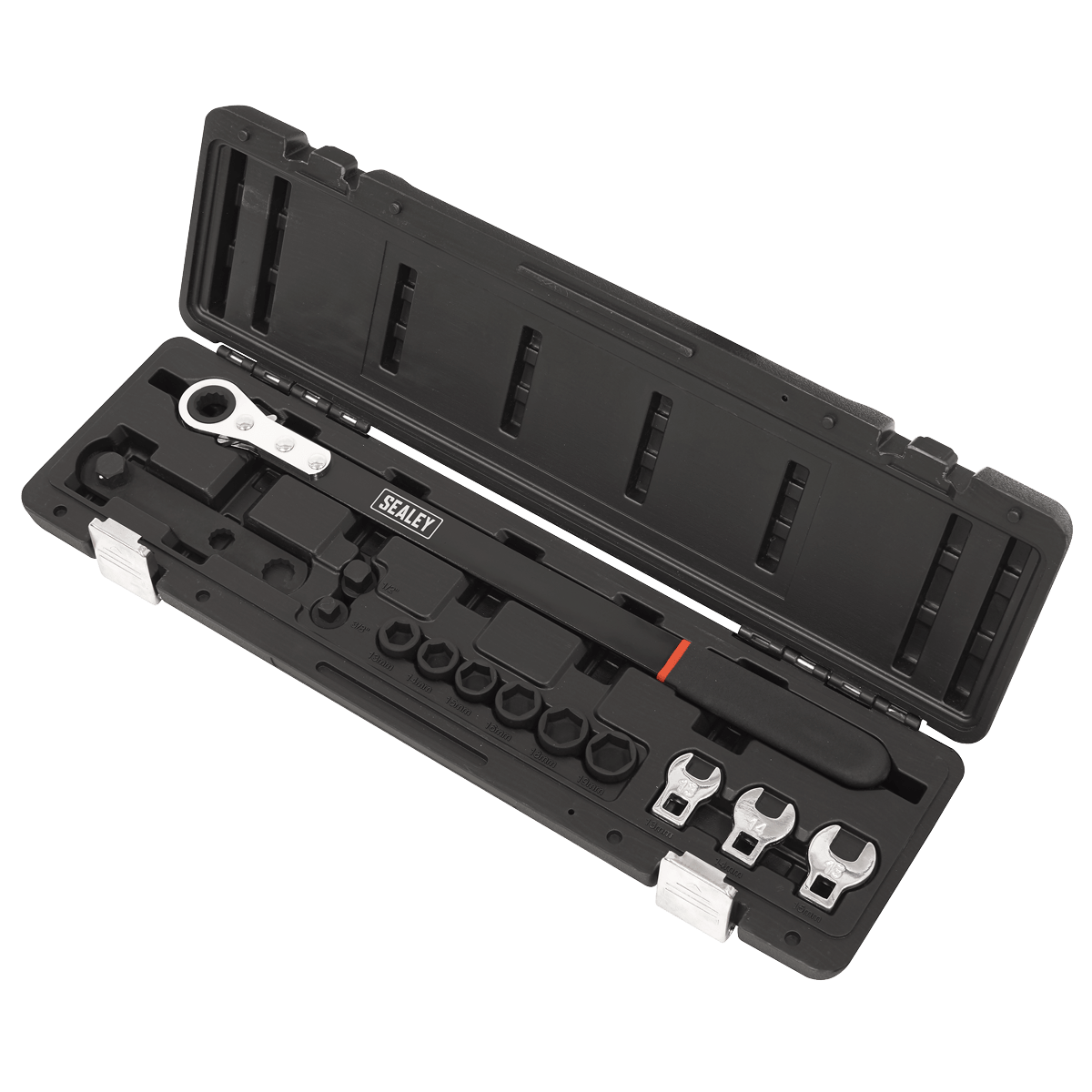 Sealey VS791 Extended Reach Ratchet Action Auxiliary Belt Tension Tool Kit - VS791 - Sealey Tools UK - Trade Counter Direct