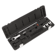 Sealey VS791 Extended Reach Ratchet Action Auxiliary Belt Tension Tool Kit - VS791 - Sealey Tools UK - Trade Counter Direct