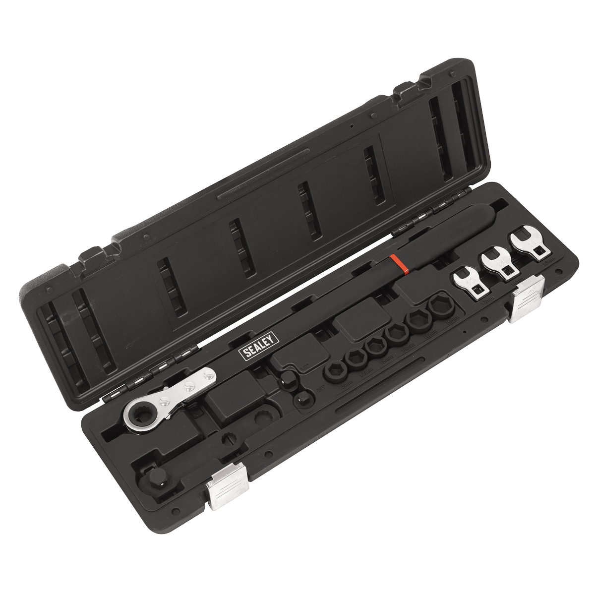 Sealey VS791 Extended Reach Ratchet Action Auxiliary Belt Tension Tool Kit - VS791 - Sealey Tools UK - Trade Counter Direct