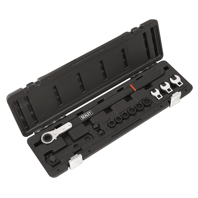 Sealey VS791 Extended Reach Ratchet Action Auxiliary Belt Tension Tool Kit - VS791 - Sealey Tools UK - Trade Counter Direct