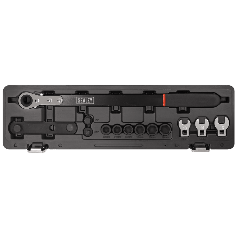 Sealey VS791 Extended Reach Ratchet Action Auxiliary Belt Tension Tool Kit - VS791 - Sealey Tools UK - Trade Counter Direct