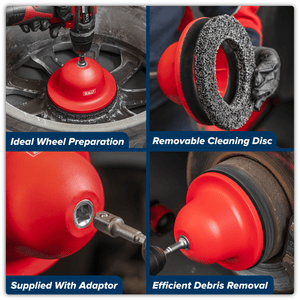 Sealey VS8001 Wheel Hub Cleaner - VS8001 - Sealey Tools UK - Trade Counter Direct
