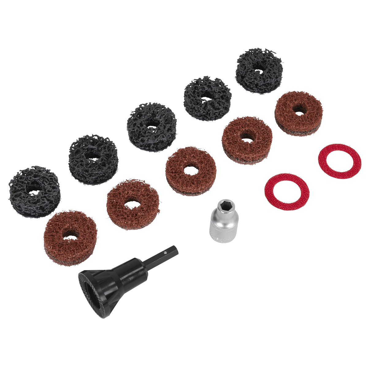 Sealey VS8002 Stud Hub Cleaner 14pc - VS8002 - Sealey Tools UK - Trade Counter Direct