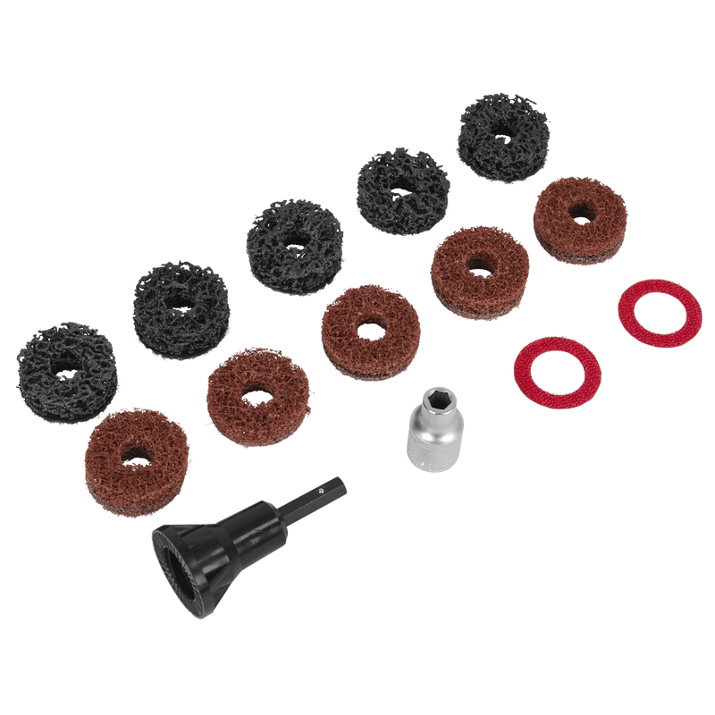 Sealey VS8002 Stud Hub Cleaner 14pc - VS8002 - Sealey Tools UK - Trade Counter Direct
