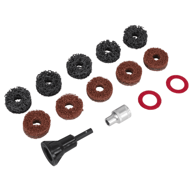 Sealey VS8002 Stud Hub Cleaner 14pc - VS8002 - Sealey Tools UK - Trade Counter Direct