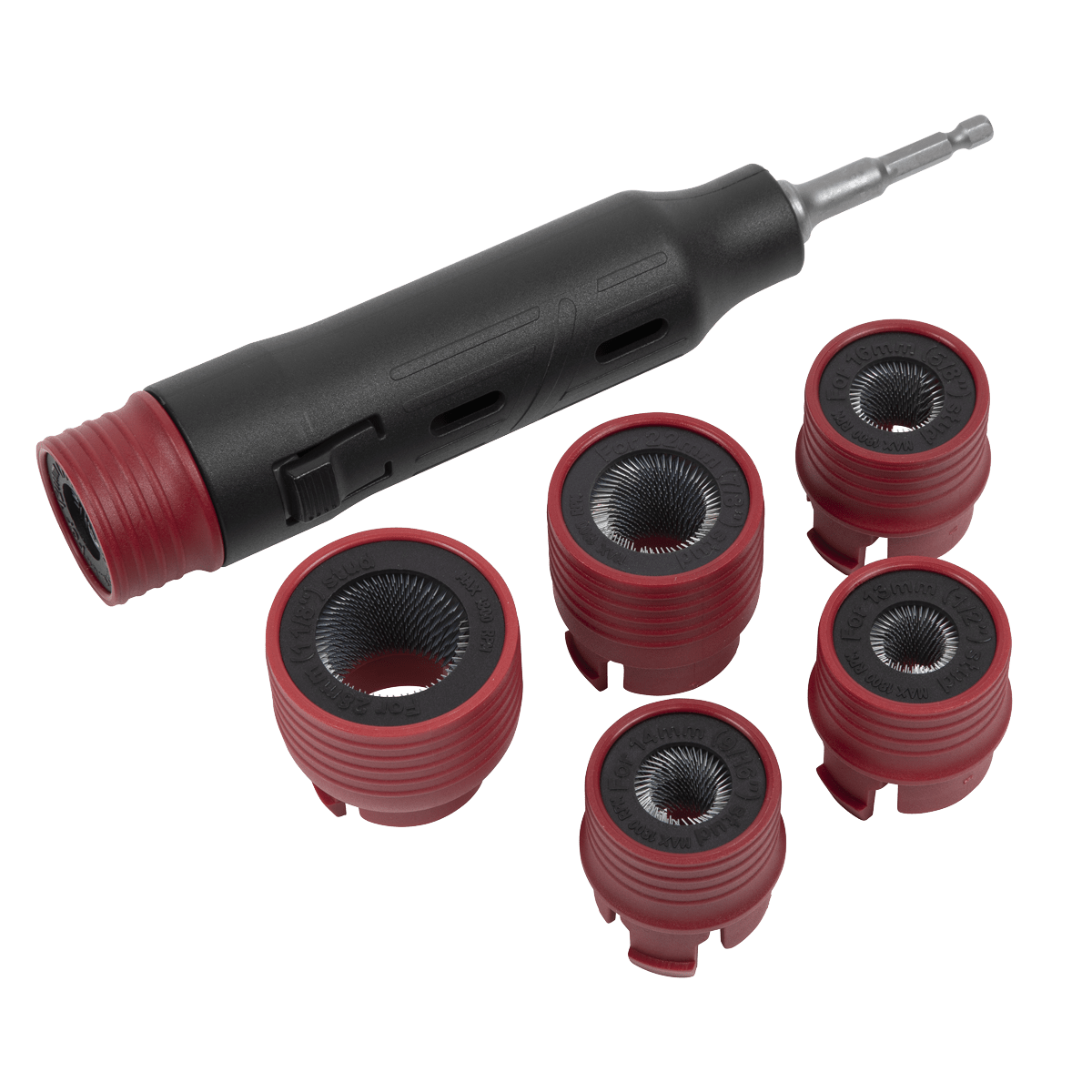Sealey VS8003 Wheel Stud Cleaning Tool Set - VS8003 - Sealey Tools UK - Trade Counter Direct
