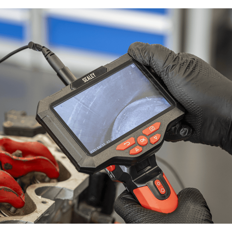 Sealey VS8117 Video Borescope 3.9mm Camera & 5" Screen - VS8117 - Sealey Tools UK - Trade Counter Direct