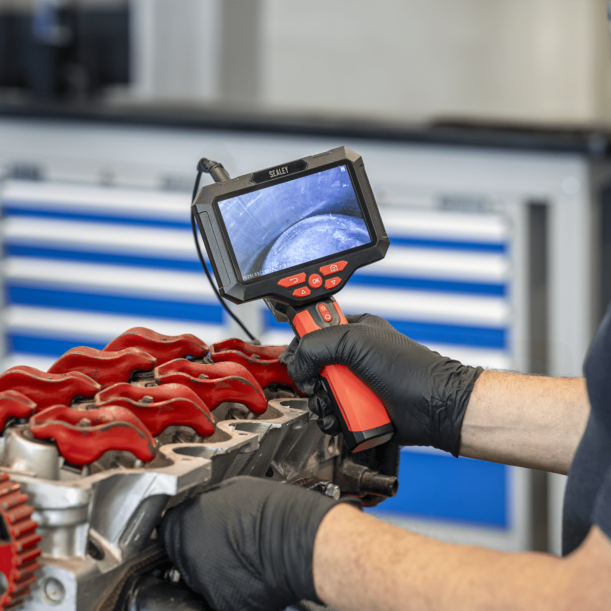 Sealey VS8117 Video Borescope 3.9mm Camera & 5" Screen - VS8117 - Sealey Tools UK - Trade Counter Direct
