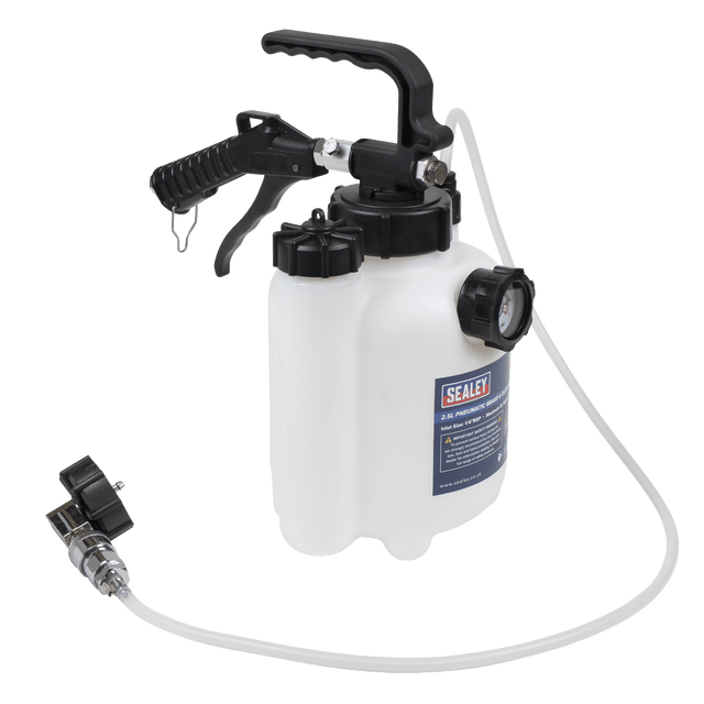 Sealey VS830 Pneumatic Brake & Clutch Bleeder 2.5L - VS830 - Sealey Tools UK - Trade Counter Direct