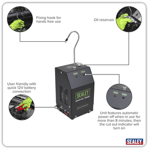 Sealey VS872 Leak Detector Smoke Diagnostic Tool - VS872 - Sealey Tools UK - Trade Counter Direct