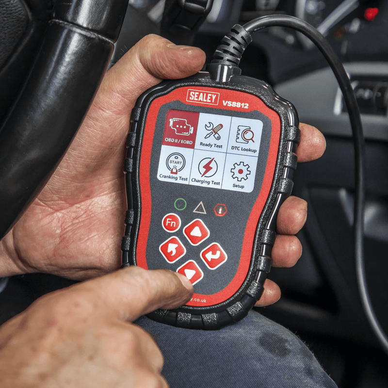Sealey VS8812 EOBD Code Reader Live Data - VS8812 - Sealey Tools UK - Trade Counter Direct