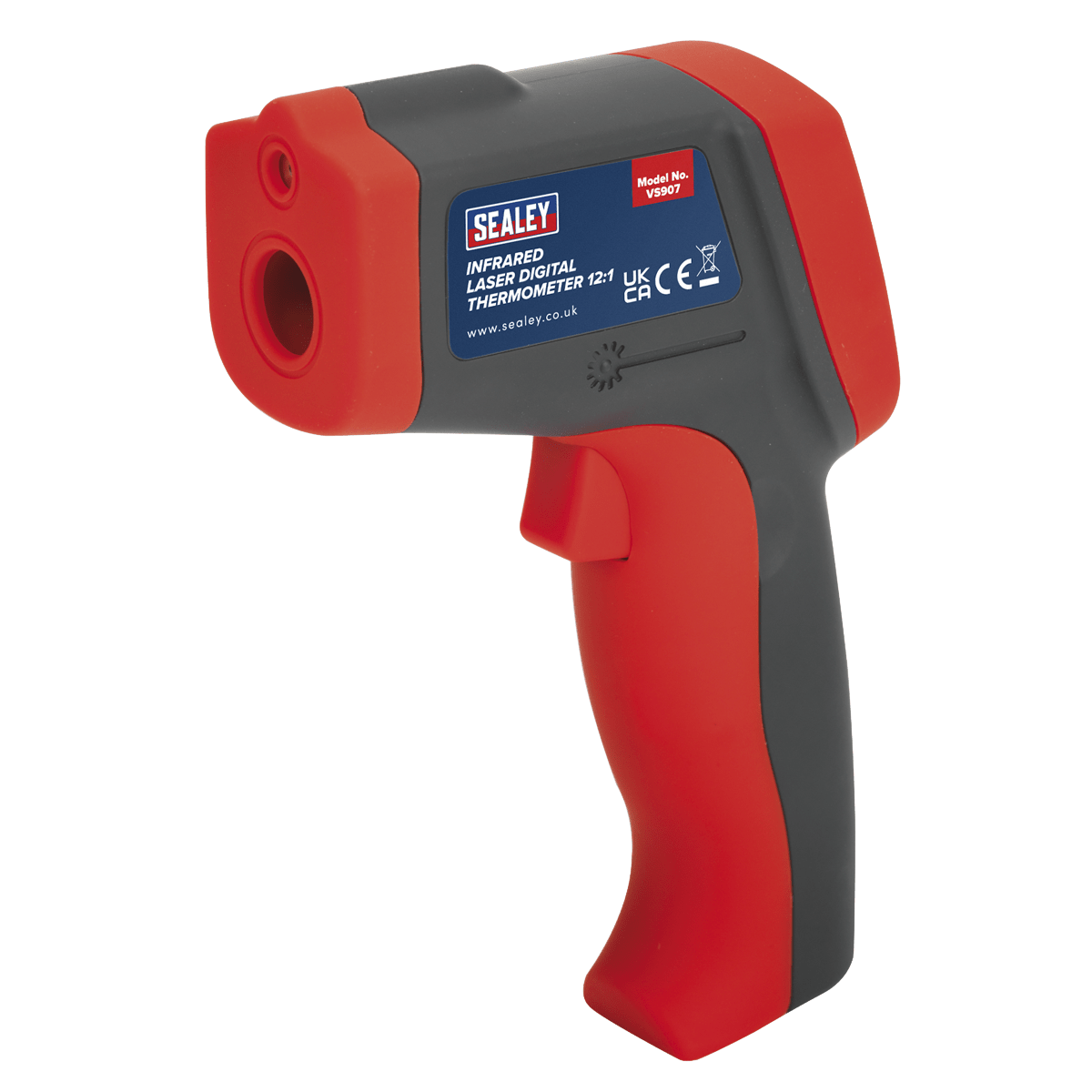 Sealey VS907 Infrared Laser Digital Thermometer 12:1 - VS907 - Sealey Tools UK - Trade Counter Direct