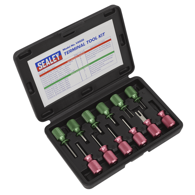 Sealey VS920 Terminal Tool Kit 12pc - VS920 - Sealey Tools UK - Trade Counter Direct