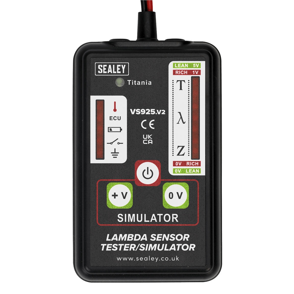 Sealey VS925 Lambda Sensor Tester/Simulator - VS925 - Sealey Tools UK - Trade Counter Direct