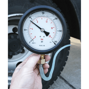 Sealey VS931 Air Brake Test Gauge for Commercial Vehicles - VS931 - Sealey Tools UK - Trade Counter Direct
