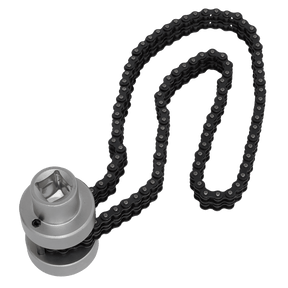 Sealey VS937 Oil Filter Chain Wrench 1/2"Sq Drive 60-115mm Capacity - VS937 - Sealey Tools UK - Trade Counter Direct
