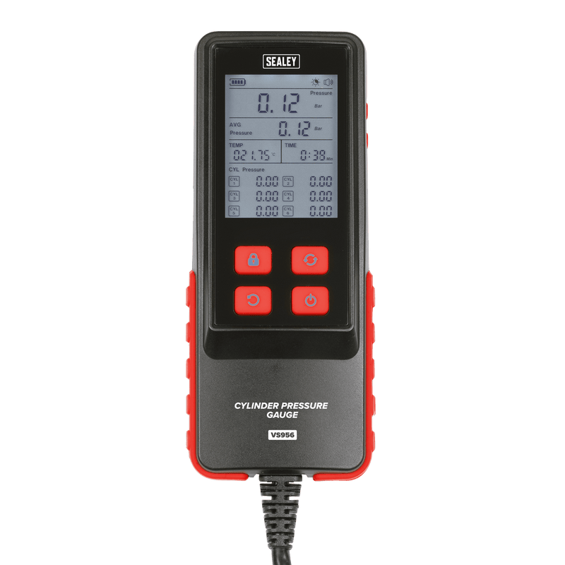 Sealey VS956 Digital Compression Test Kit 10pc - VS956 - Sealey Tools UK - Trade Counter Direct