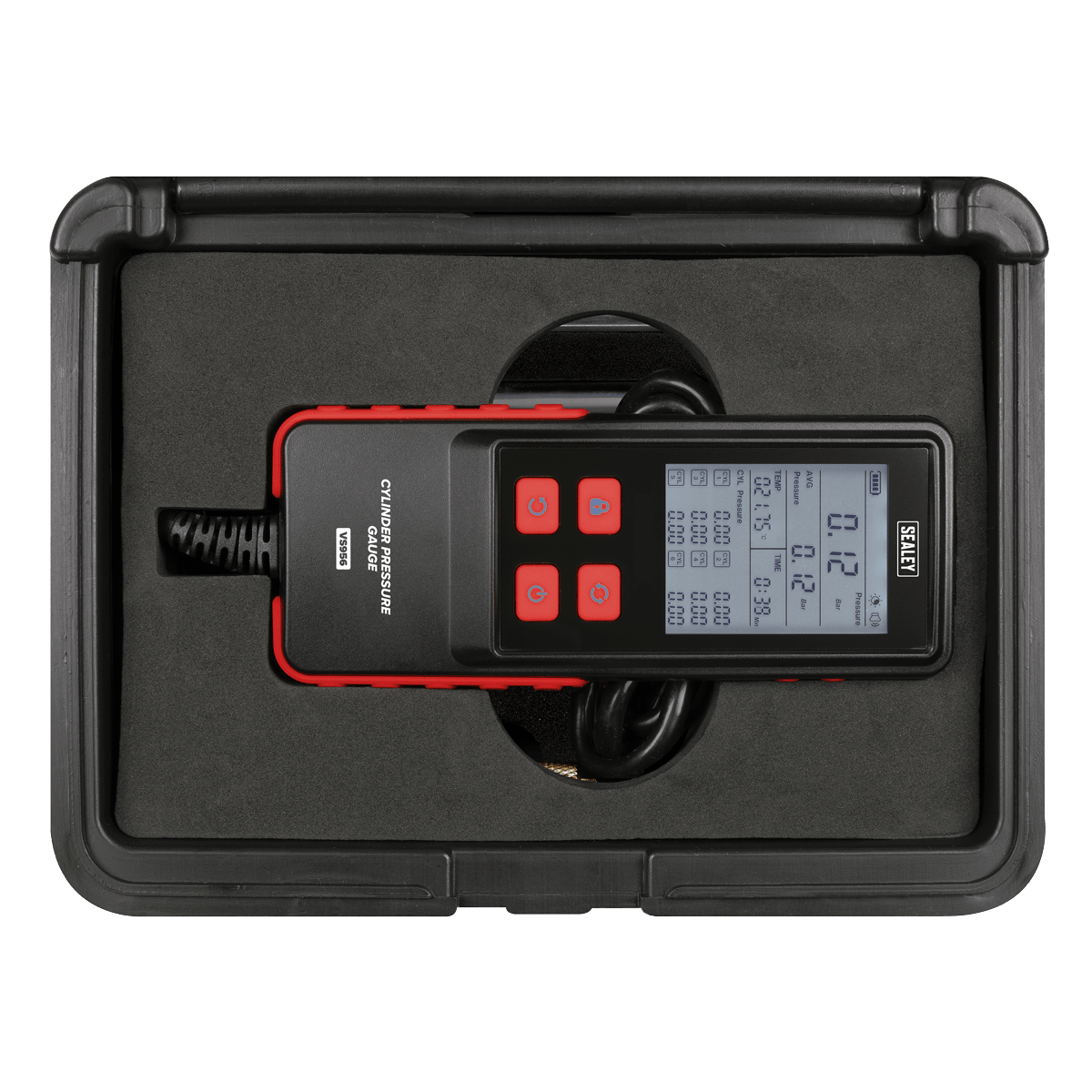 Sealey VS956 Digital Compression Test Kit 10pc - VS956 - Sealey Tools UK - Trade Counter Direct
