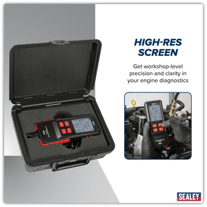 Sealey VS956 Digital Compression Test Kit 10pc - VS956 - Sealey Tools UK - Trade Counter Direct