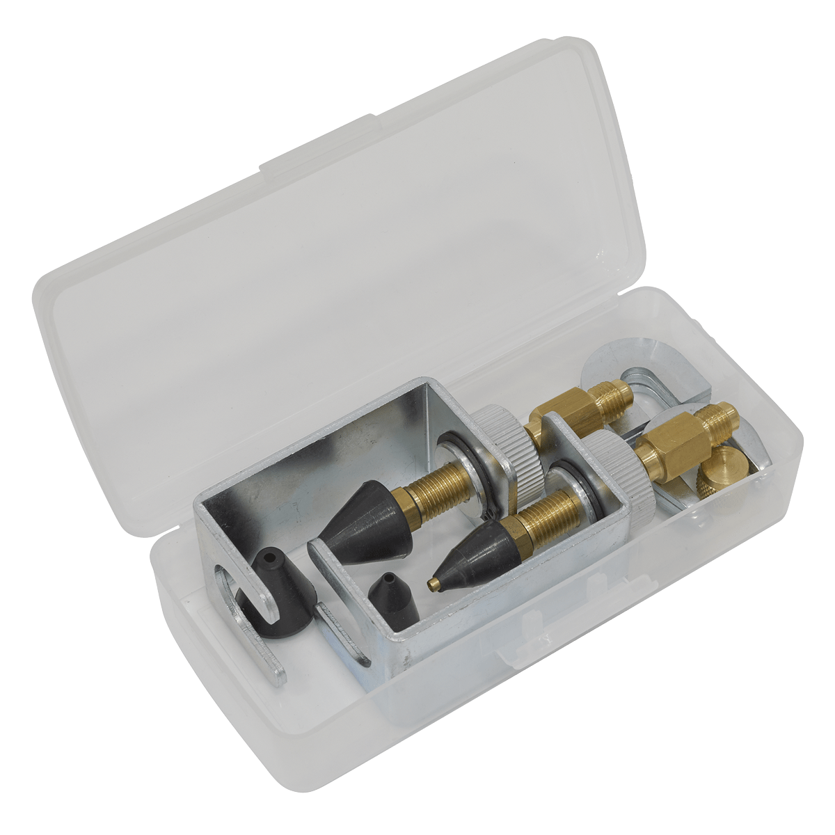 Sealey VSAC135 Air Conditioning Pressure Test Connector Kit 13pc - VSAC135 - Sealey Tools UK - Trade Counter Direct