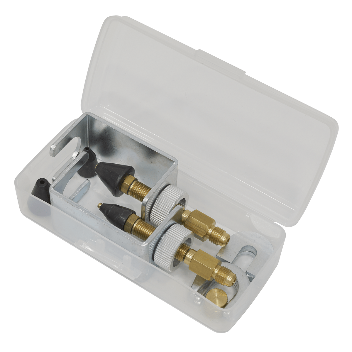 Sealey VSAC135 Air Conditioning Pressure Test Connector Kit 13pc - VSAC135 - Sealey Tools UK - Trade Counter Direct