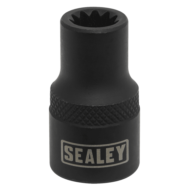 Sealey VSE0490 Brake Caliper Socket, 3/8"Sq Drive 8mm 11 - Point Profile - VSE0490 - Sealey Tools UK - Trade Counter Direct