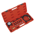 Sealey VSE203 Oil Pressure Test Kit 12pc - VSE203 - Sealey Tools UK - Trade Counter Direct