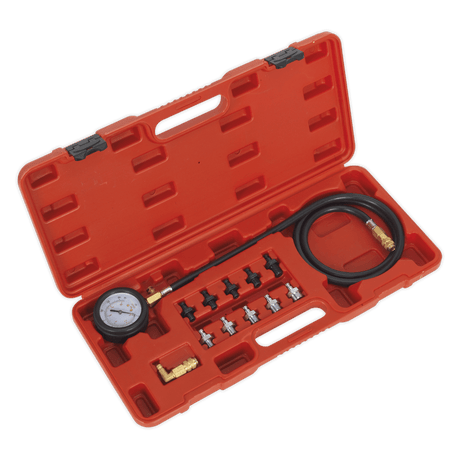 Sealey VSE203 Oil Pressure Test Kit 12pc - VSE203 - Sealey Tools UK - Trade Counter Direct