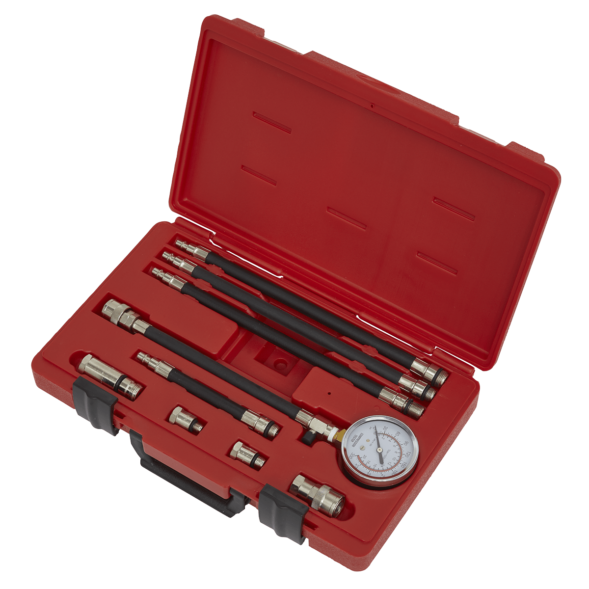 Sealey VSE206 Petrol Engine Compression Test Kit 10pc - VSE206 - Sealey Tools UK - Trade Counter Direct