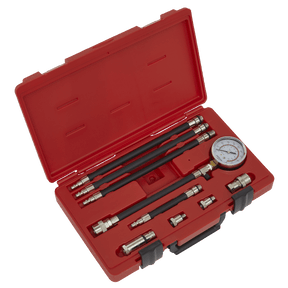 Sealey VSE206 Petrol Engine Compression Test Kit 10pc - VSE206 - Sealey Tools UK - Trade Counter Direct