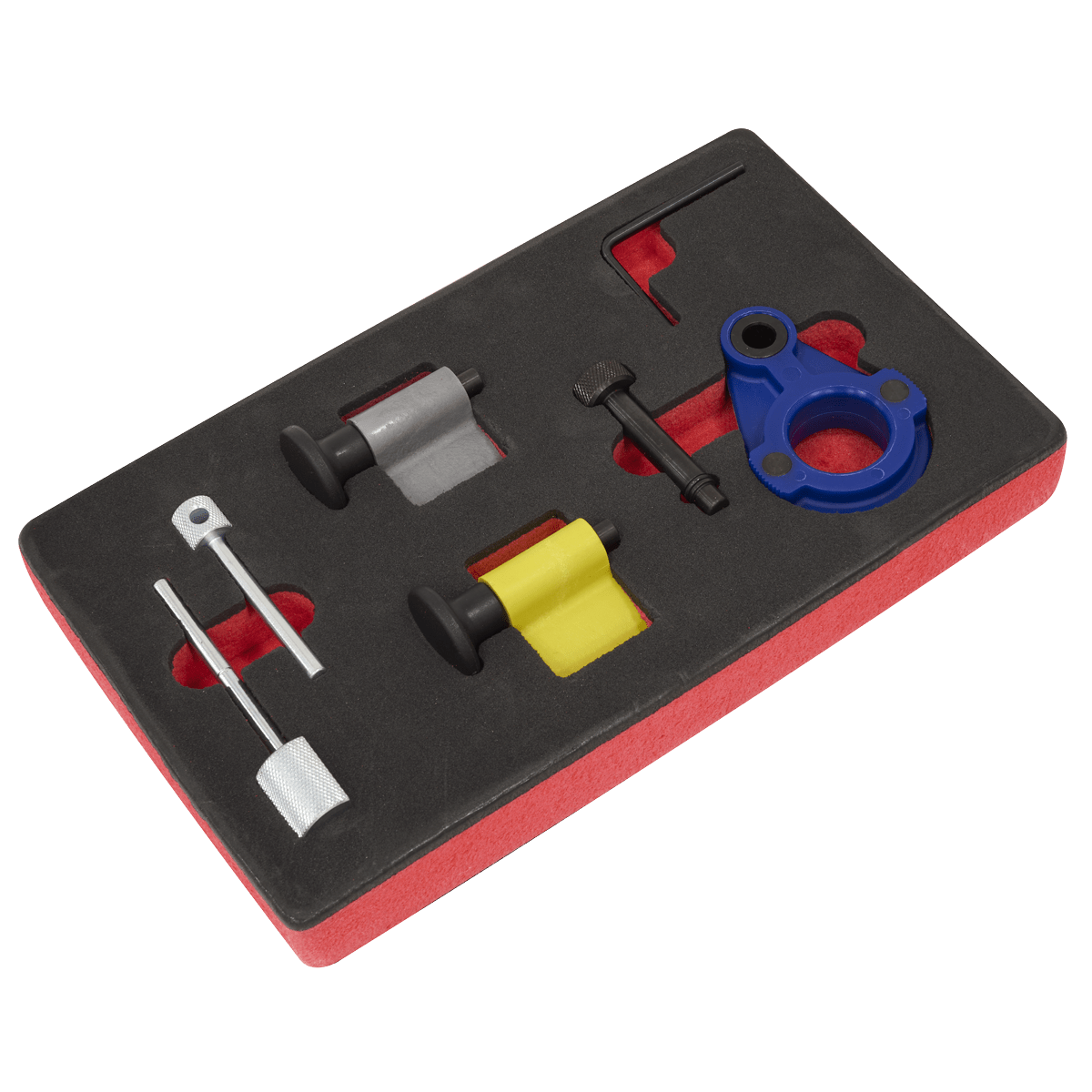 Sealey VSE2092 Diesel Engine Timing Tool Kit 1.2D/1.4D/1.6D/2.0D - for VAG, Ford & Mitsubishi - Belt Drive - VSE2092 - Sealey Tools UK - Trade Counter Direct