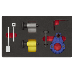 Sealey VSE2092 Diesel Engine Timing Tool Kit 1.2D/1.4D/1.6D/2.0D - for VAG, Ford & Mitsubishi - Belt Drive - VSE2092 - Sealey Tools UK - Trade Counter Direct