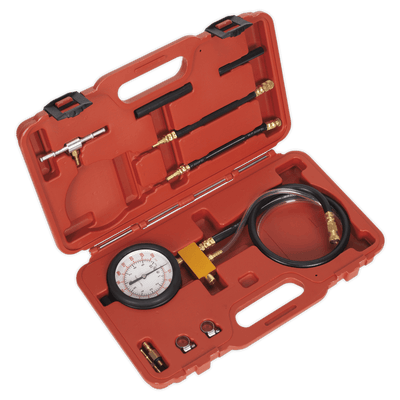 Sealey VSE211 Fuel Injection Pressure Test Kit - Test Port - VSE211 - Sealey Tools UK - Trade Counter Direct