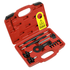 Sealey VSE2511A Petrol Engine Timing Tool Kit for Alfa Romeo, Fiat, Lancia 1.2/1.4 16v/1.4 T-Jet - Belt Drive - VSE2511A - Sealey Tools UK - Trade Counter Direct