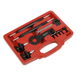 Sealey VSE2511A Petrol Engine Timing Tool Kit for Alfa Romeo, Fiat, Lancia 1.2/1.4 16v/1.4 T-Jet - Belt Drive - VSE2511A - Sealey Tools UK - Trade Counter Direct