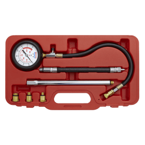 Sealey VSE300D Petrol Compression Tester Deluxe Kit 6pc - VSE300D - Sealey Tools UK - Trade Counter Direct